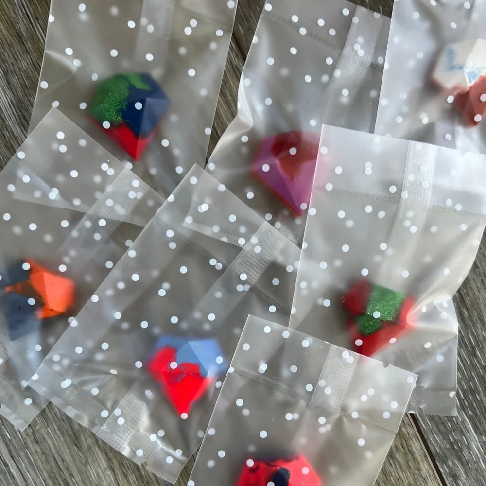 24X Gems Shaped Crayon, party favors, birthday favors